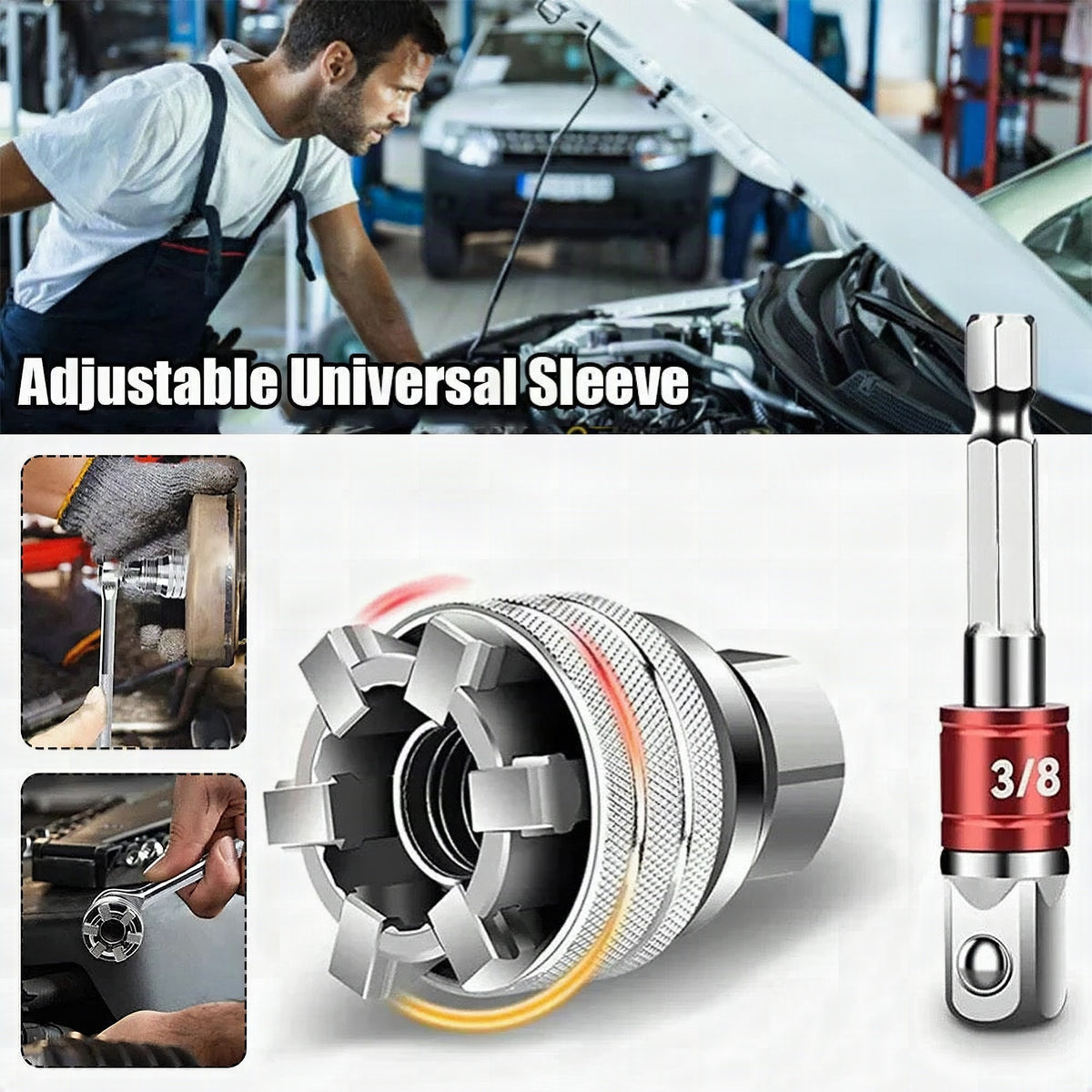 Llave de vaso universal multifunción Saker®