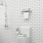 Papel pintado autoadhesivo PVC impermeable 60 × 500 cm para cocina y baño