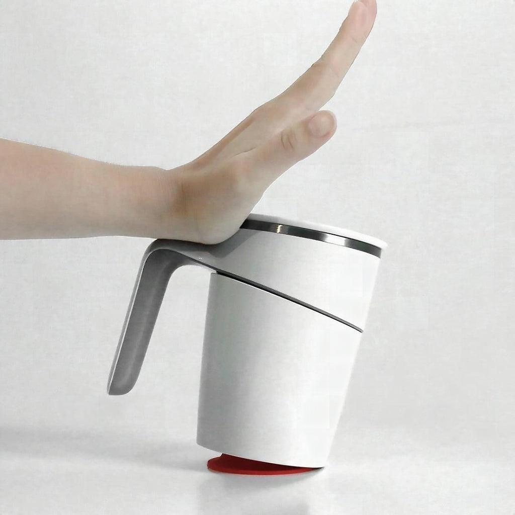 Vaso con ventosa antivuelco
