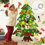 Set navideño DIY de fieltro para niños