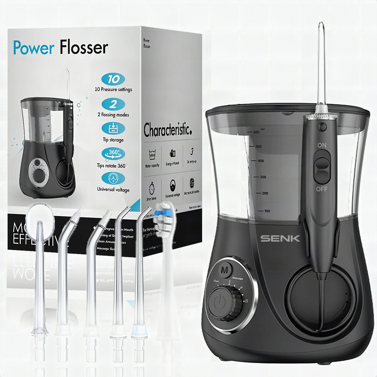 Irrigador dental de agua avanzado