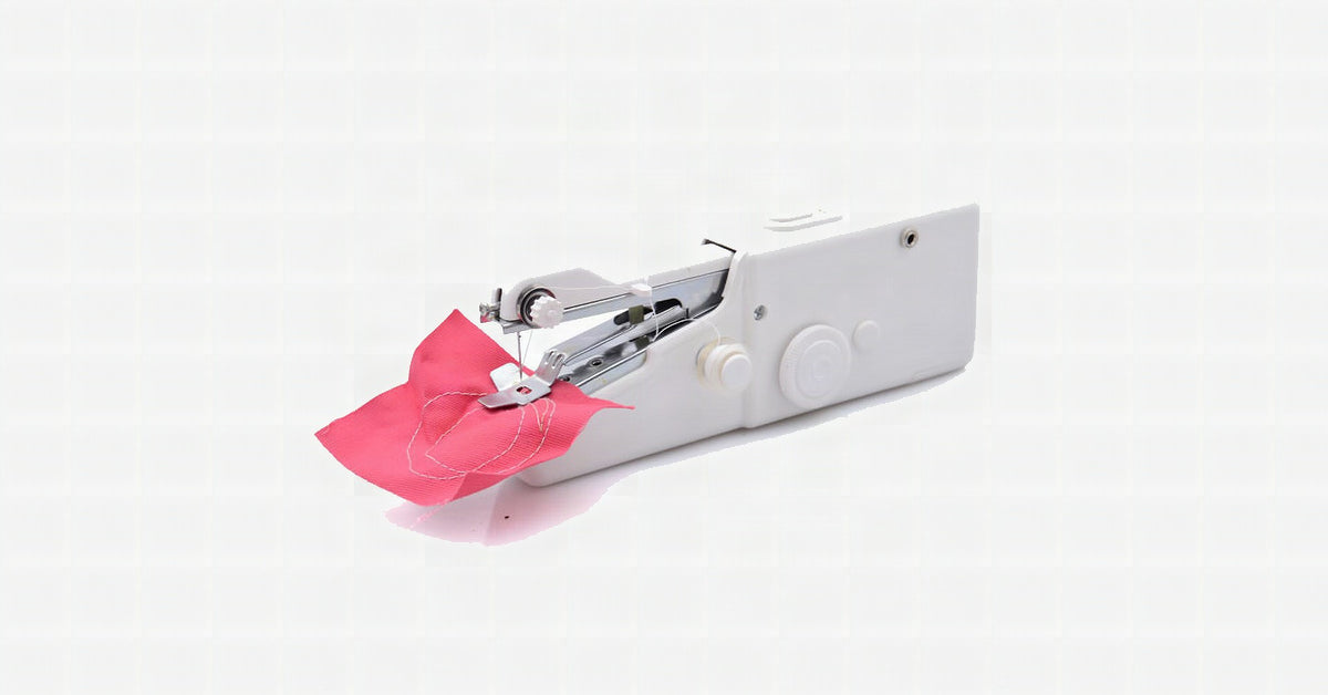Máquina de coser portátil para puntadas rápidas y prácticas