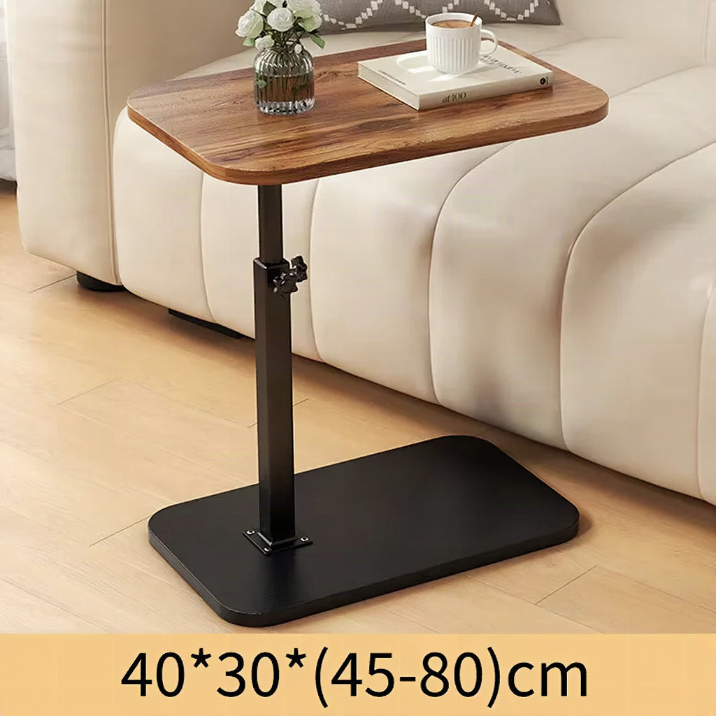 Mesa auxiliar regulable para cama o sofá, altura 45-80 cm