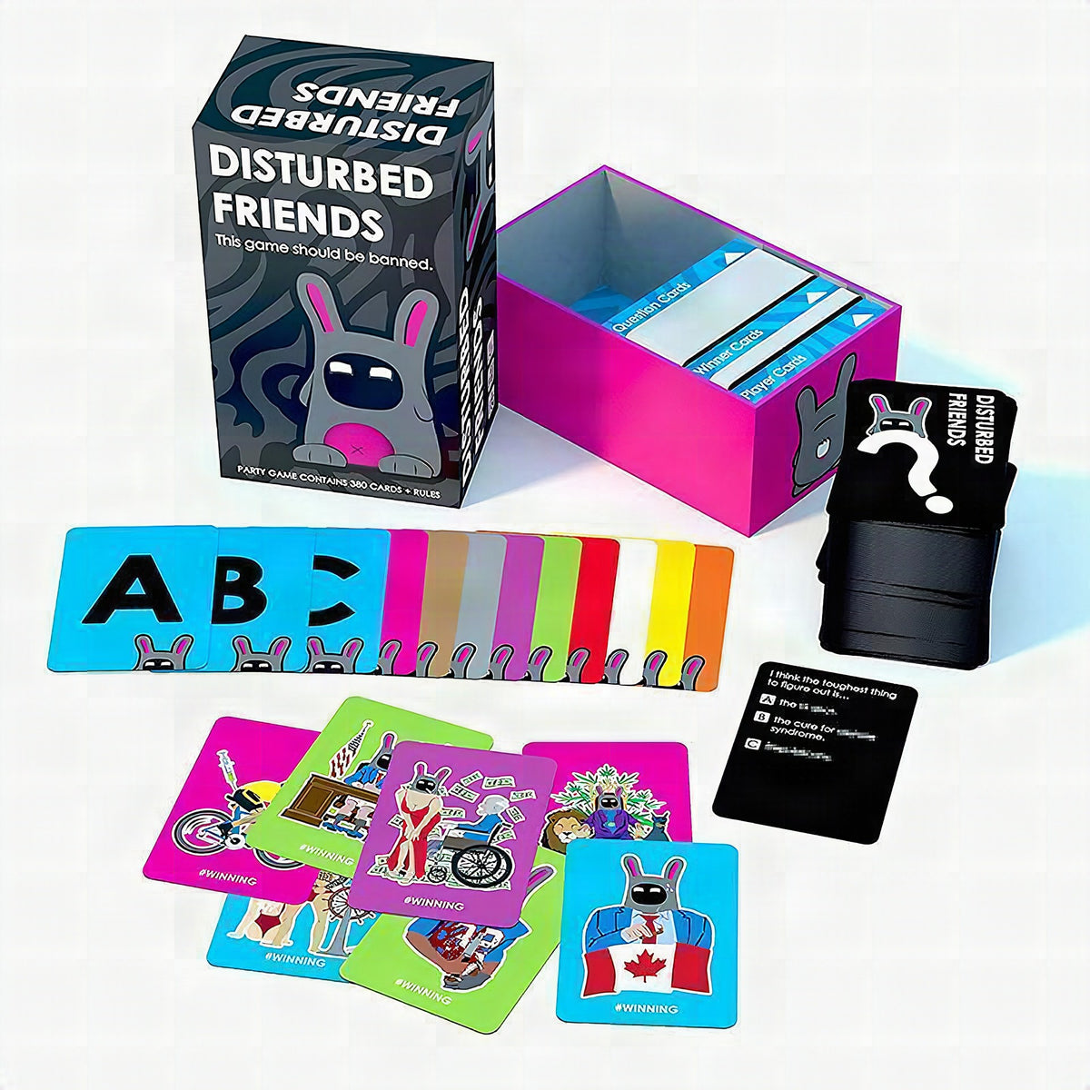 Disturbed Friends — juego de cartas para fiestas