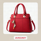 Bolso elegante para mujer con colgante de borla