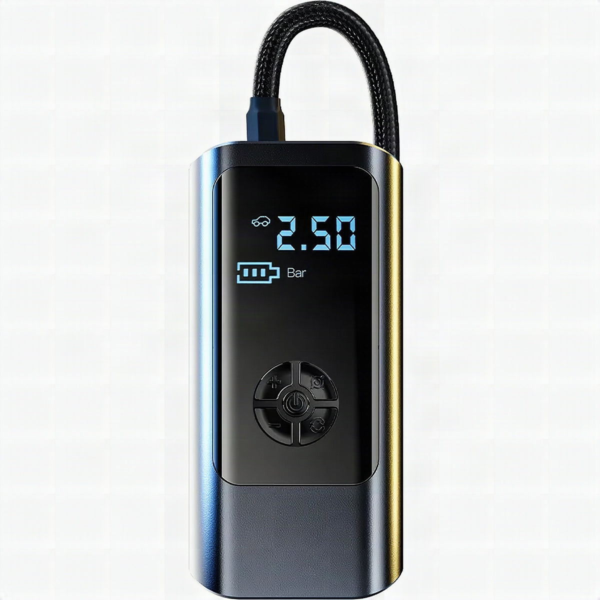 Compresor de aire inalámbrico PowerPump – 150 PSI con pantalla digital y LED
