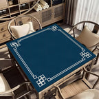 Mantel decorativo para mesa con símbolos tradicionales