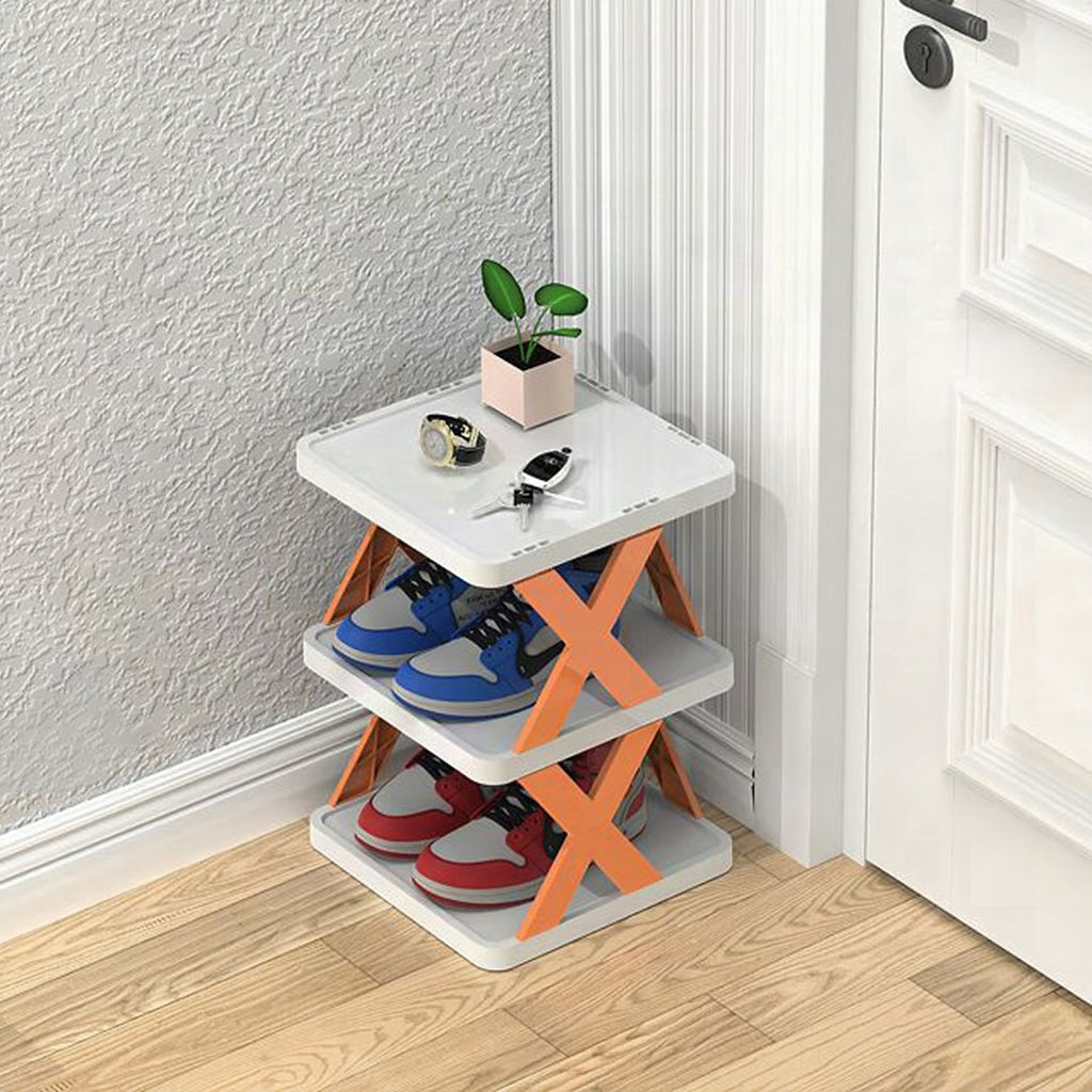 Zapatero modular apilable de varios niveles