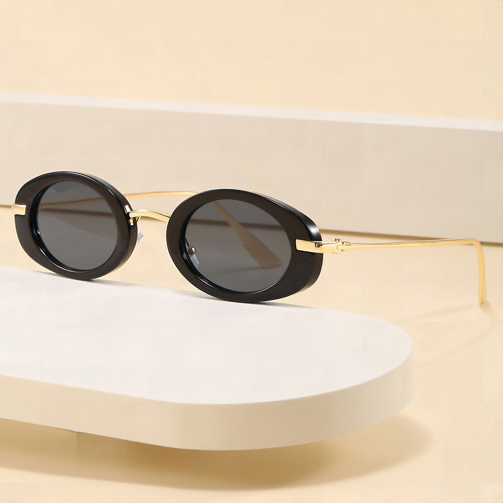 Gafas de sol con montura ovalada