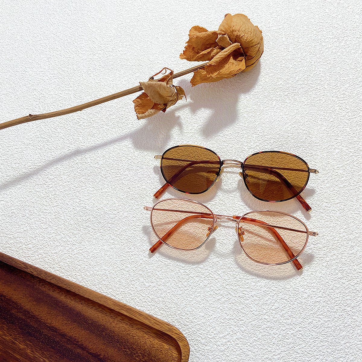 Gafas de diseño elegante