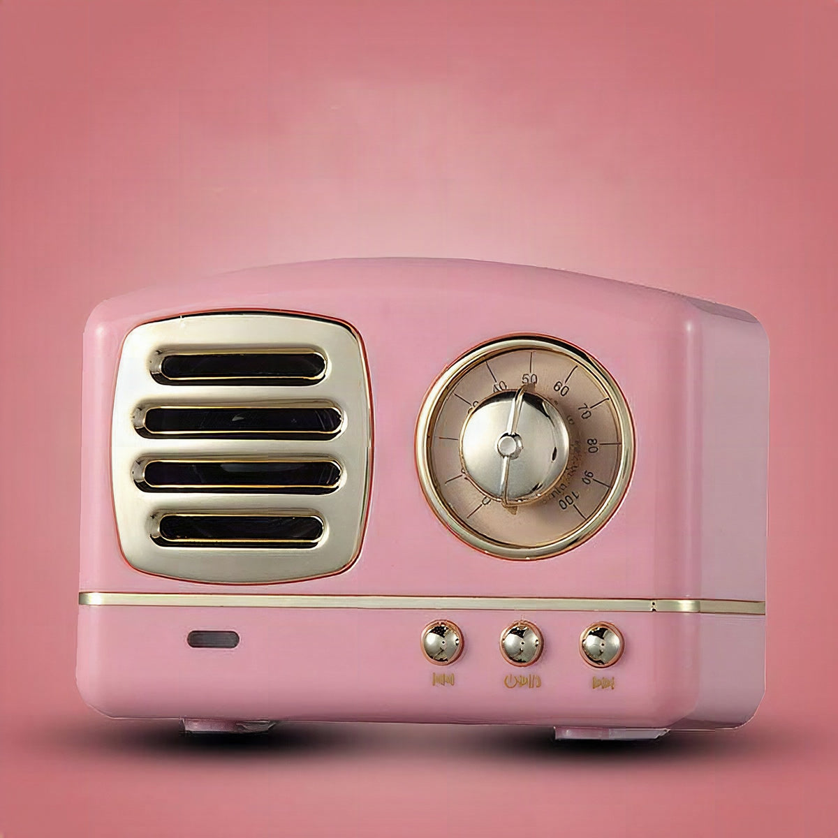 Altavoz Bluetooth retro mini