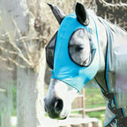 Máscara antimoscas de malla para caballos