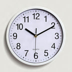 Reloj de pared silencioso para aula o habitación infantil de 25 cm