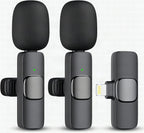 Pack de 2 micrófonos inalámbricos para iPhone e iPad