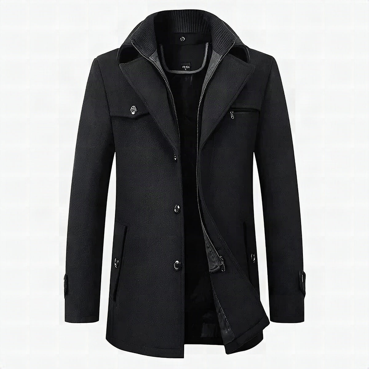 Abrigo impermeable Andrew para hombre en vista frontal completa
