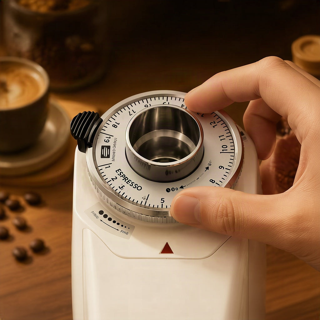 Molinillo de café eléctrico con pantalla táctil NB-022