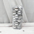 Bolas de Navidad brillantes y mate para decoración navideña