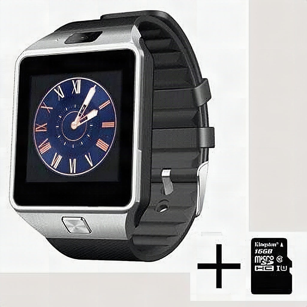 Smartwatch DZ09 con cámara y ranura SIM