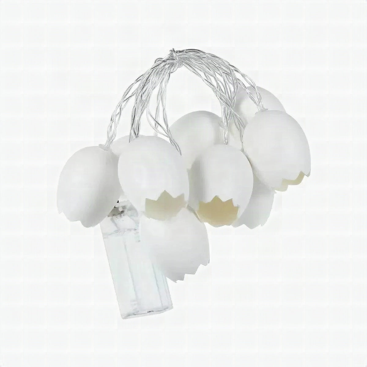 Guirnalda de luces LED con huevos de Pascua decorativos