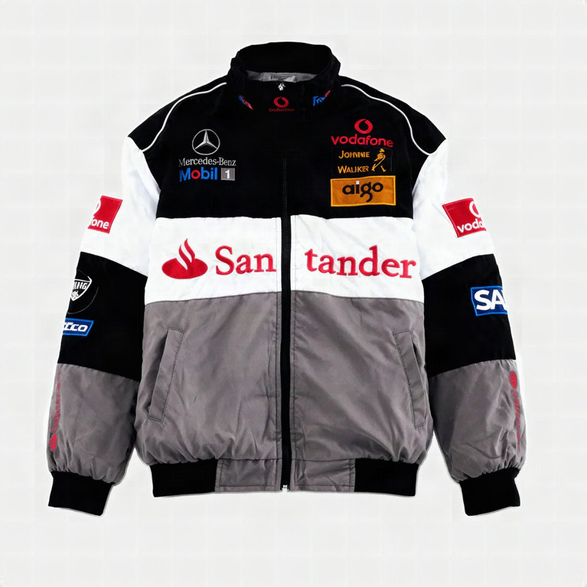Chaqueta de carreras McLaren F1 x Mercedes-Benz Vintage – Unisex – Retro