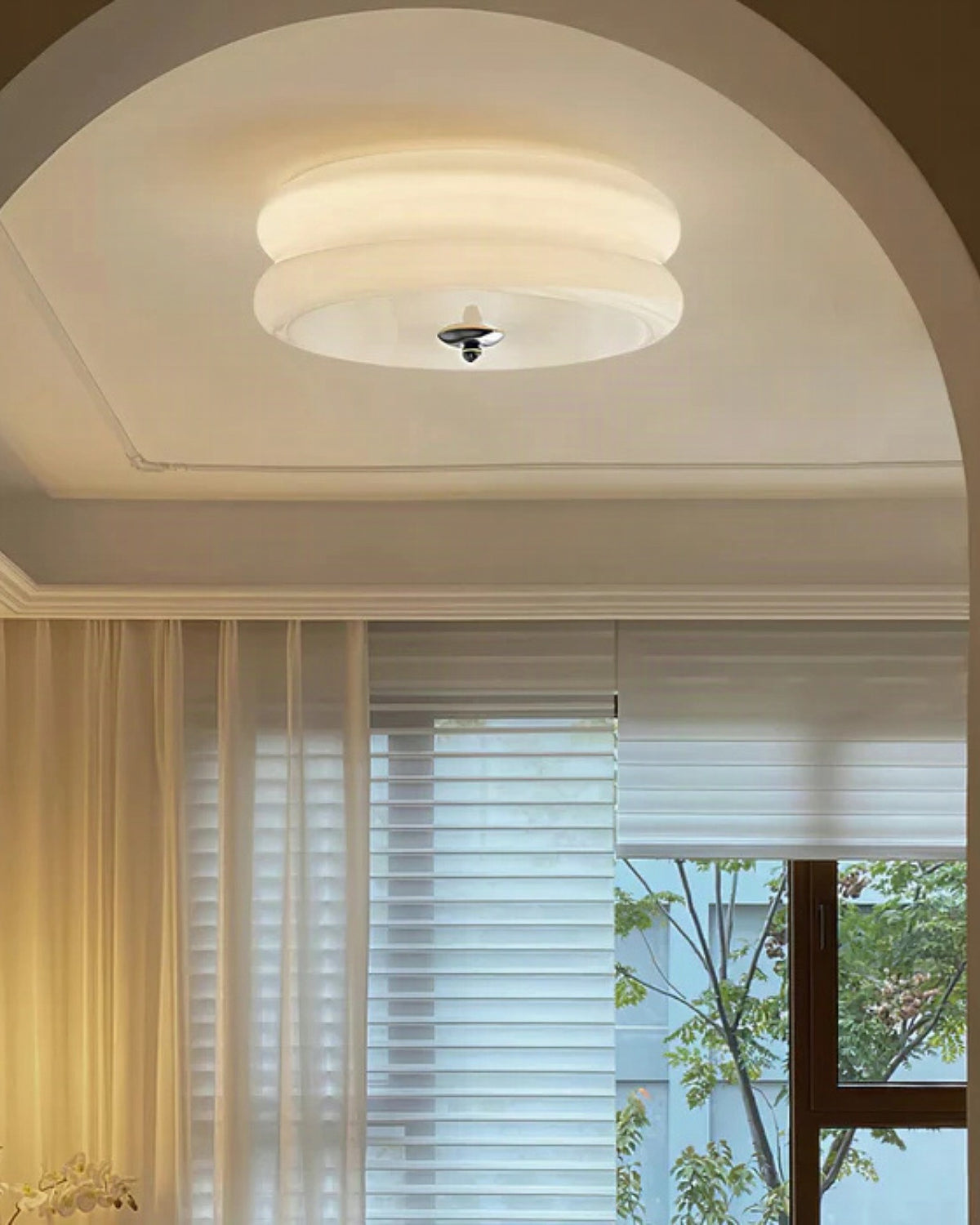 Lámpara de techo moderna y elegante de diseño clásico