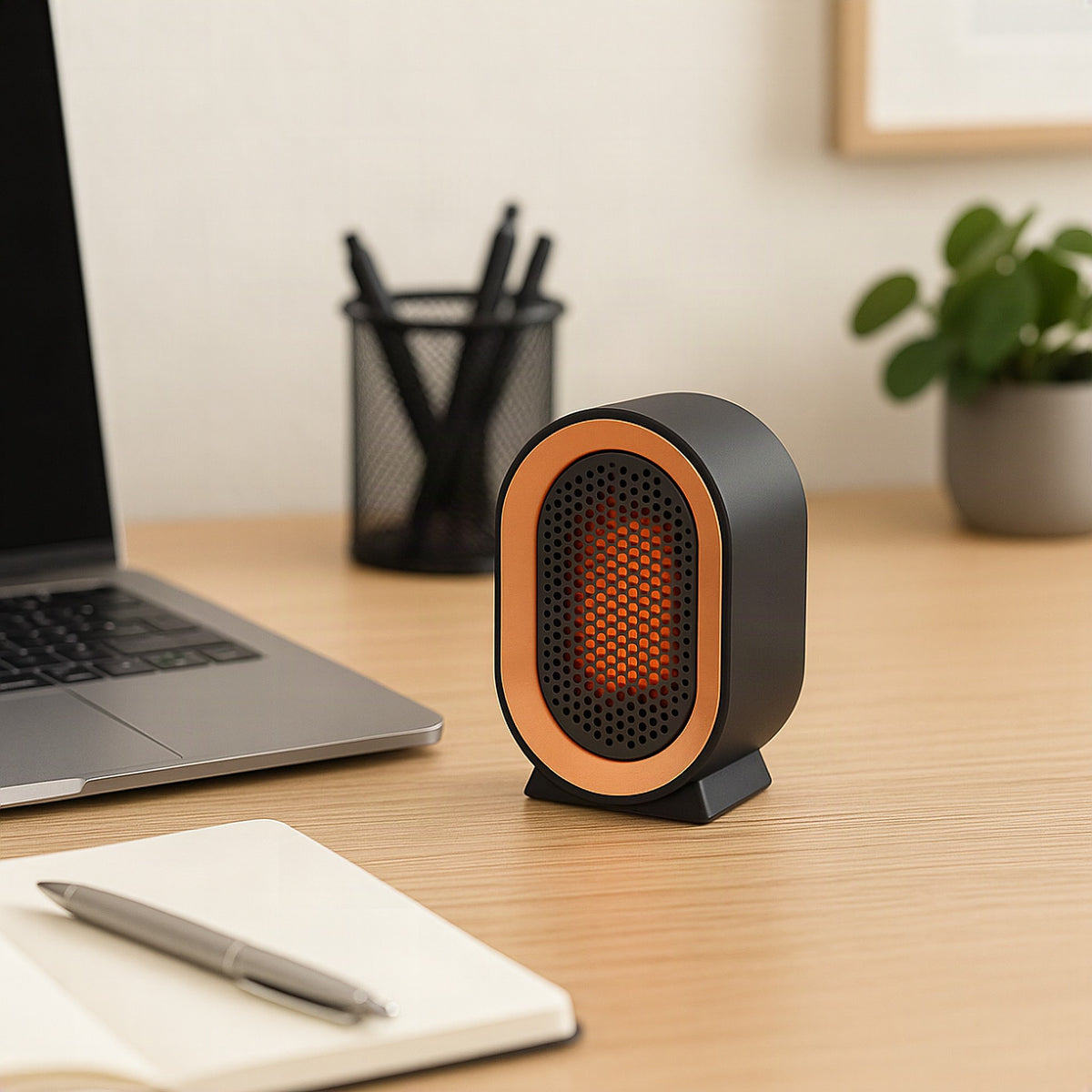Calefactor cerámico portátil de bajo consumo para casa y oficina