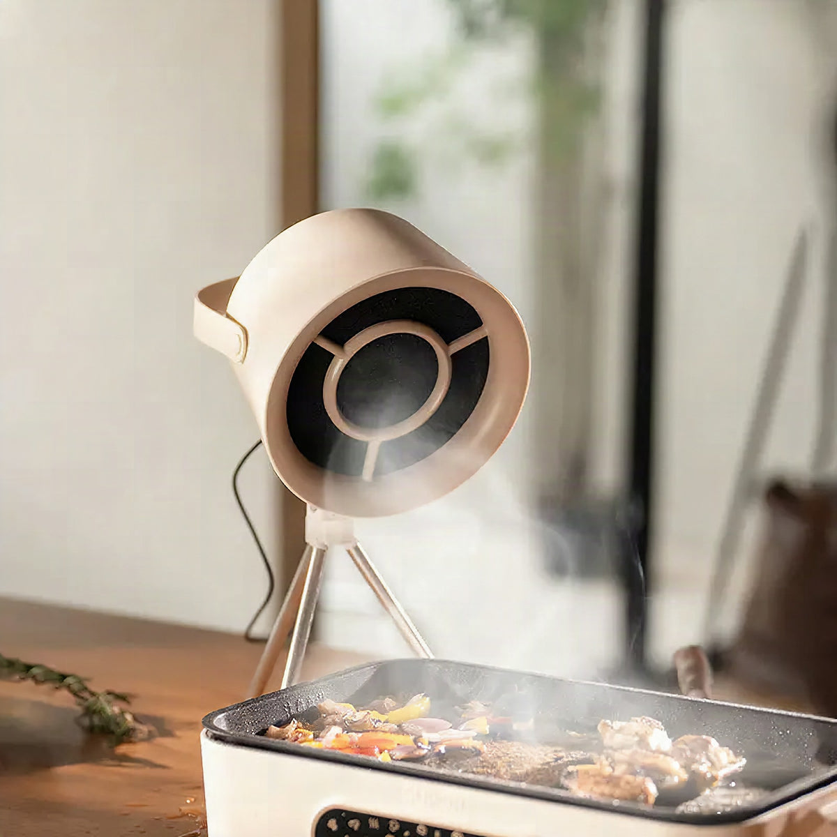 Campana extractora mini portátil para cocina