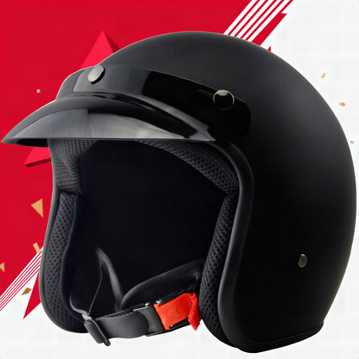 Casco vintage para moto