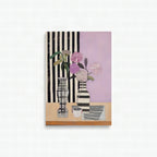 Póster decorativo con rayas