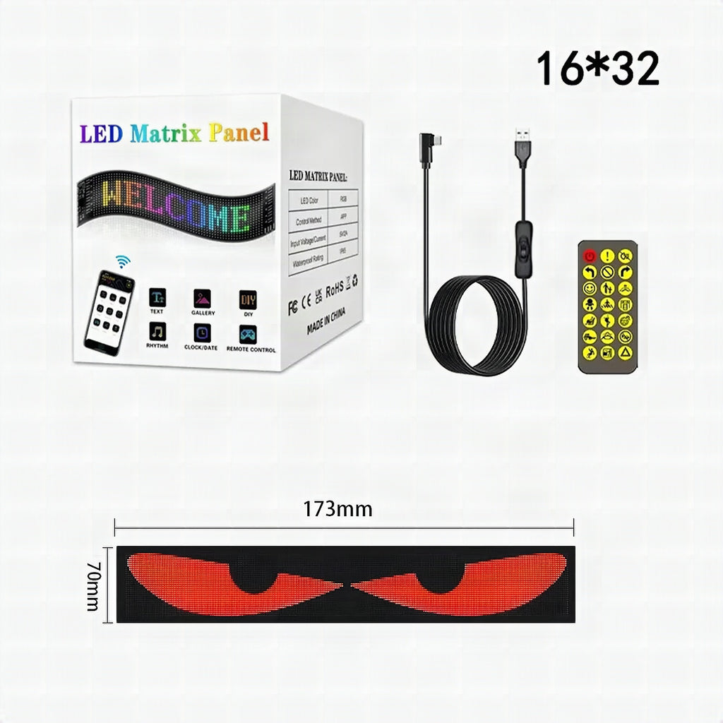 Panel LED de píxeles programable