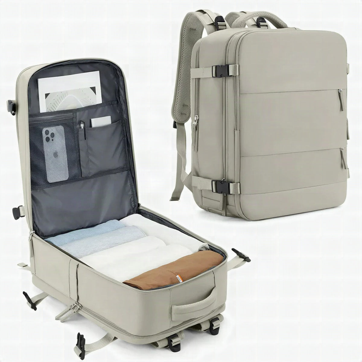 Maleta de mano con capacidad espaciosa - TravelMate