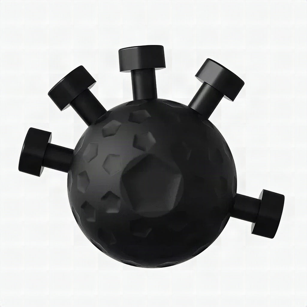 Entrenador de agarre con bola de resistencia ajustable