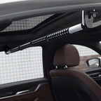 Barra extensible para colgar ropa en el coche, 89–99 cm, capacidad 13,6 kg