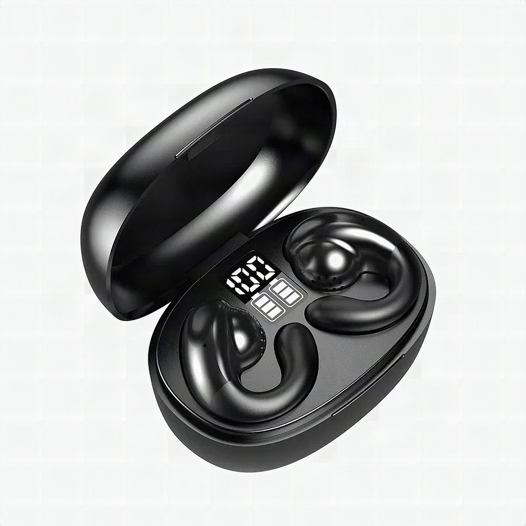 Auriculares deportivos inalámbricos de conducción ósea ultraligeros con Bluetooth