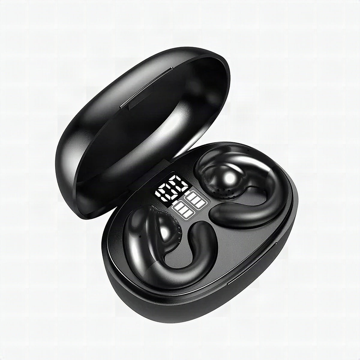 Auriculares deportivos inalámbricos de conducción ósea ultraligeros con Bluetooth