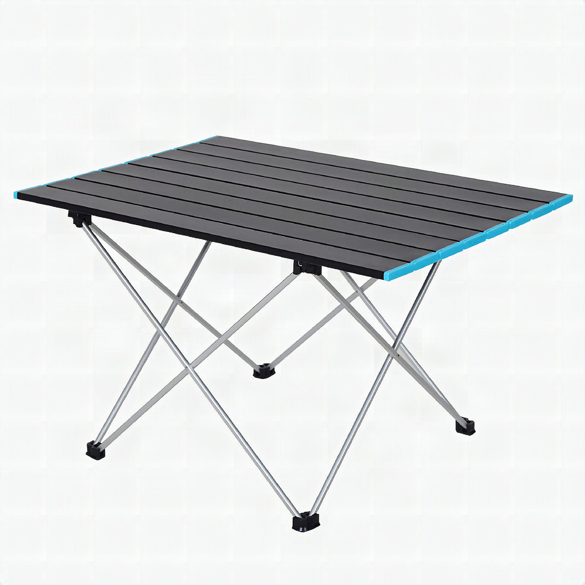 Mesa plegable de aluminio para camping y jardín