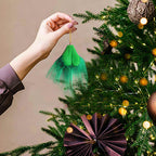 Bola navideña peluda del Grinch