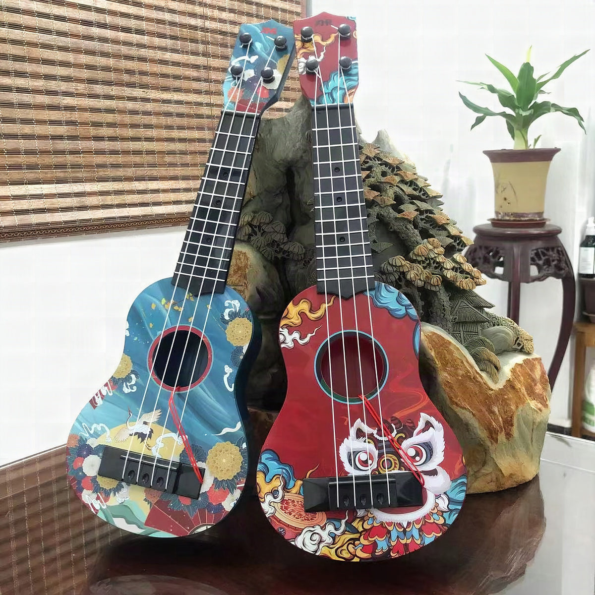 Mini ukelele musical creativo para niños