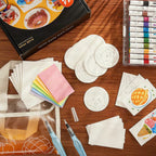 Set de pintura 3D con textura de espuma para obras vibrantes