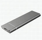 Disco duro externo portátil de 8 TB con alta velocidad de transferencia y carcasa de aluminio resistente
