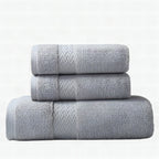 Toalla de baño 100 % algodón egipcio 70×140 cm gris