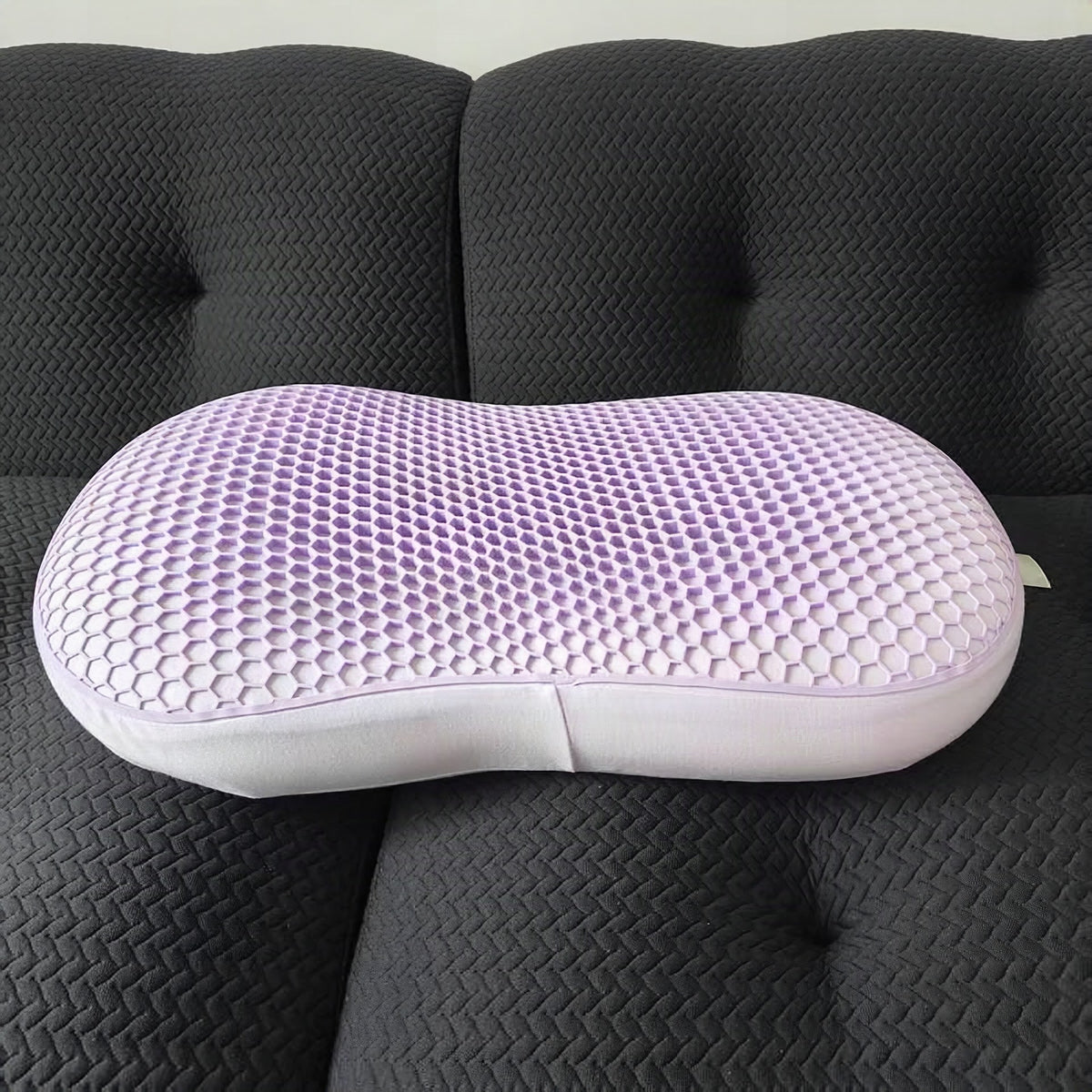 Almohada ergonómica de contorno con superficie transpirable
