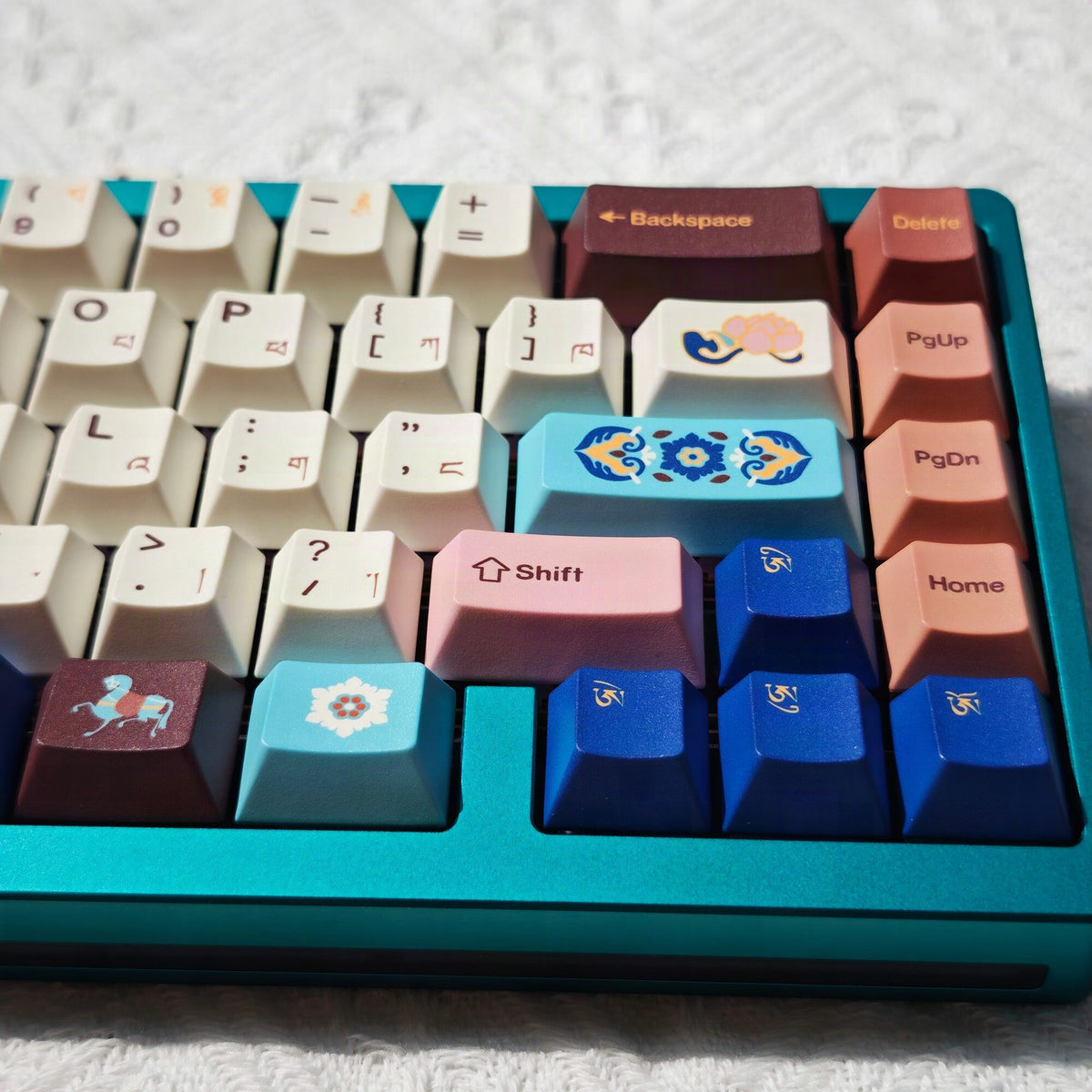 Teclado temático creativo