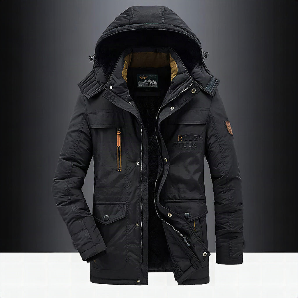 Parka acolchada casual – Abrigo de invierno cálido y aislante