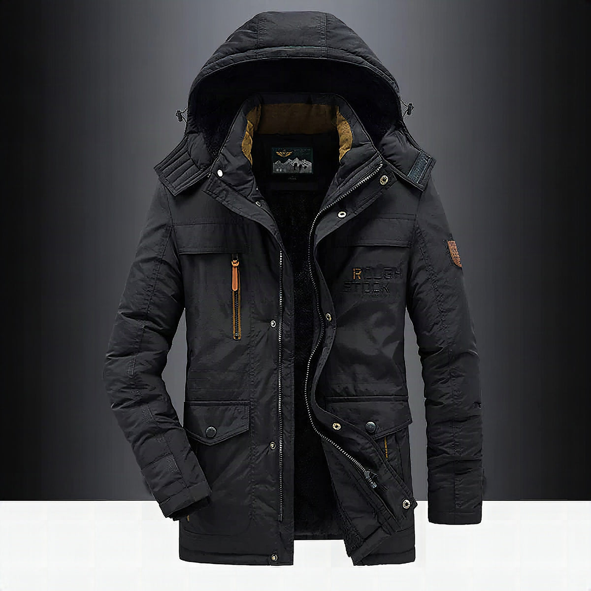 Parka acolchada casual – Abrigo de invierno cálido y aislante