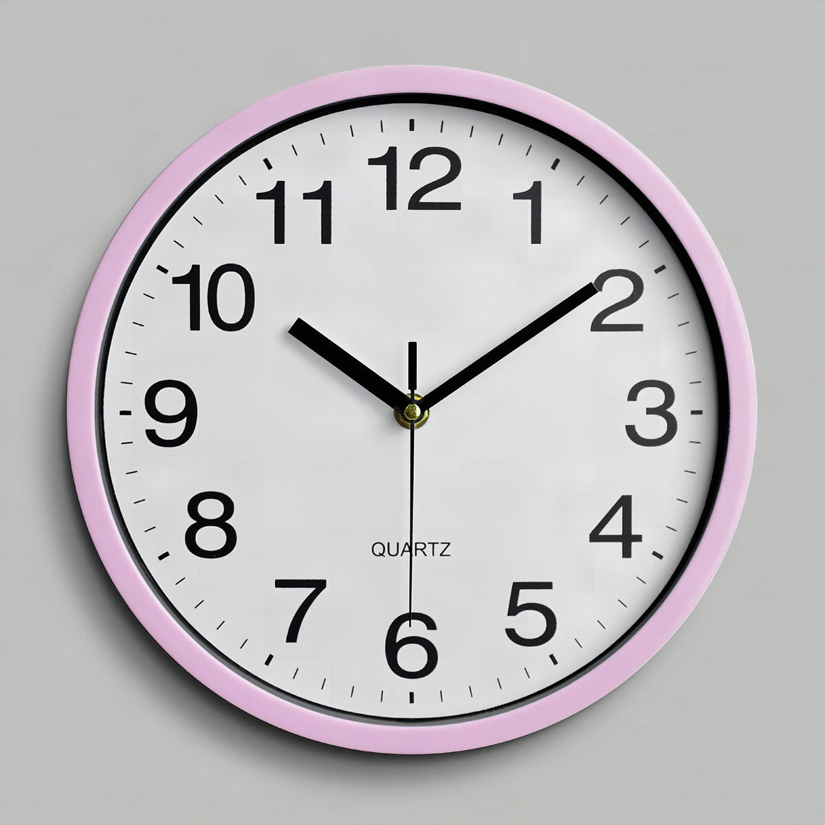 Reloj de pared silencioso para aula o habitación infantil de 25 cm