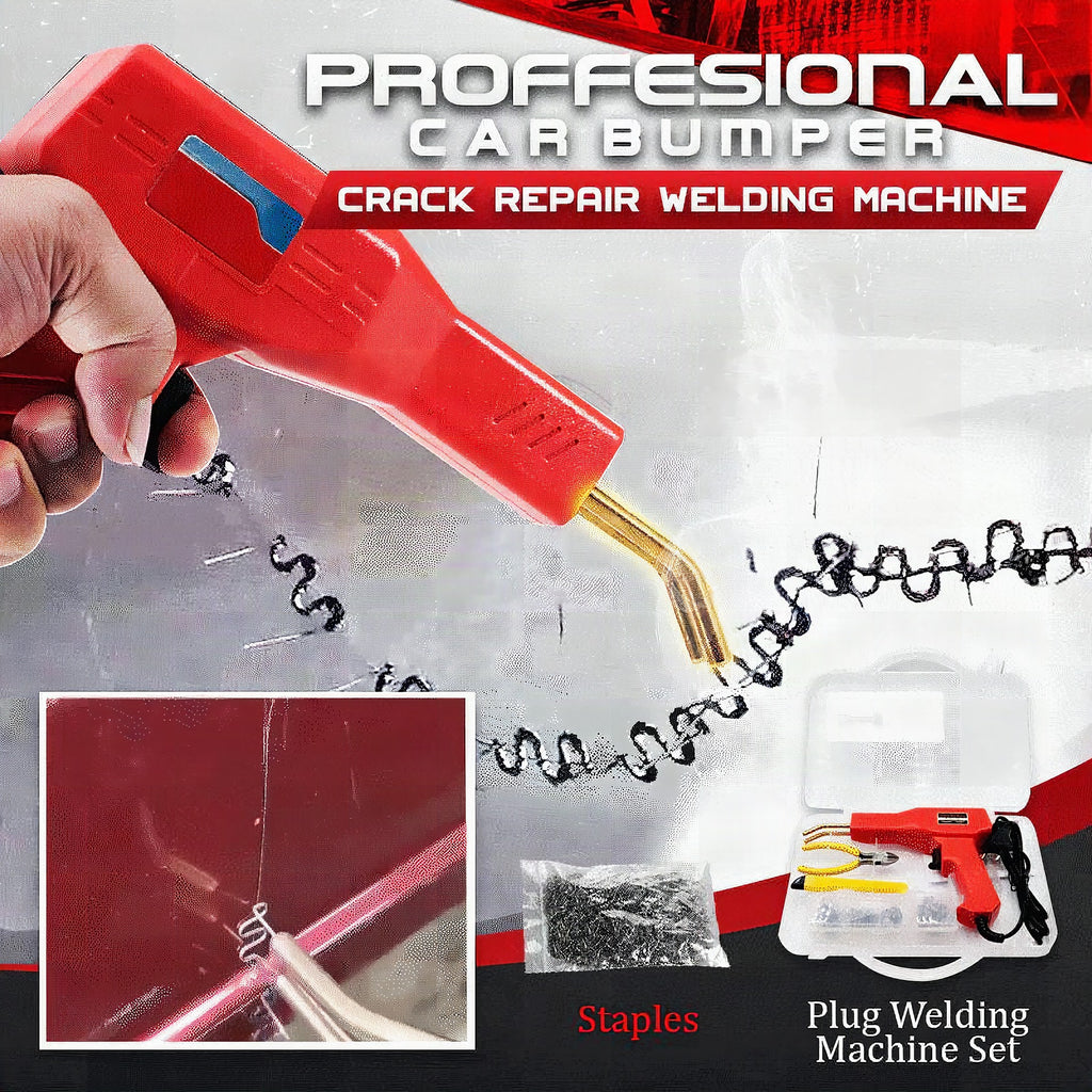 Kit profesional de soldadura para reparación de grietas en parachoques de coche