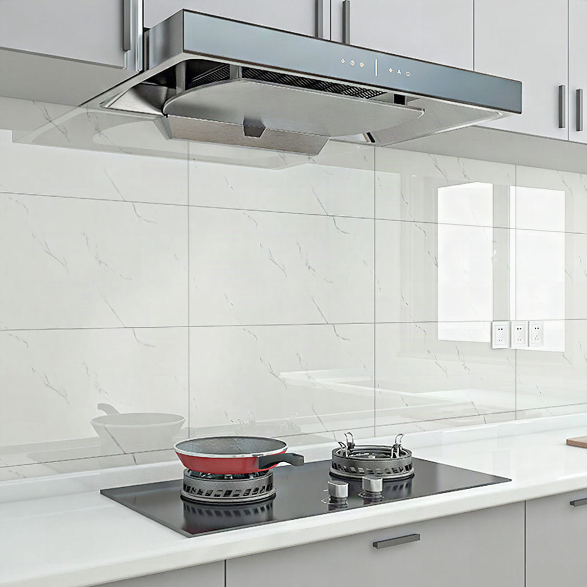 Panel adhesivo para salpicadero de baño estilo metro