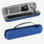 Estuche para plancha de pelo con almacenamiento adicional