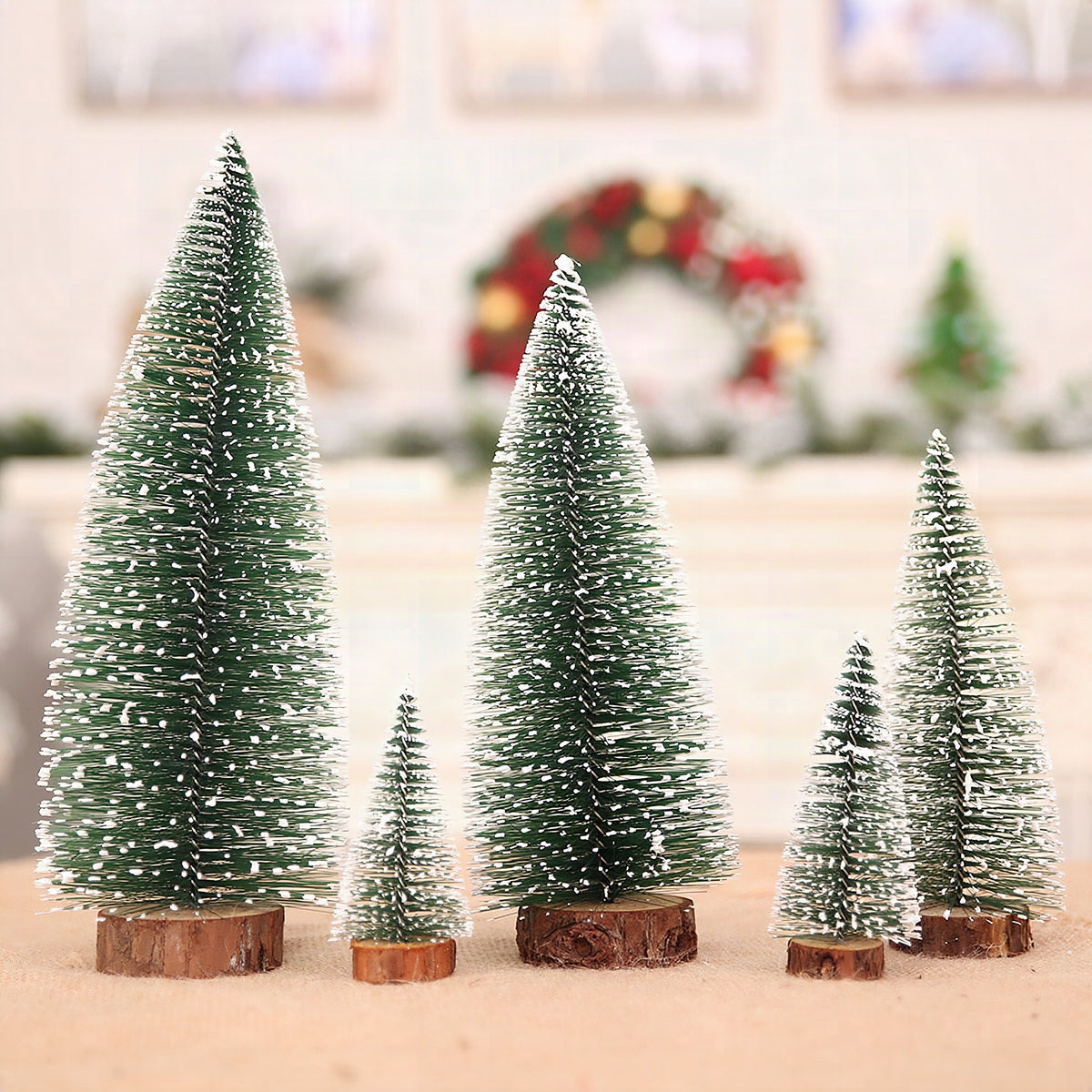 Mini árbol de Navidad decorativo Holiday Cheer